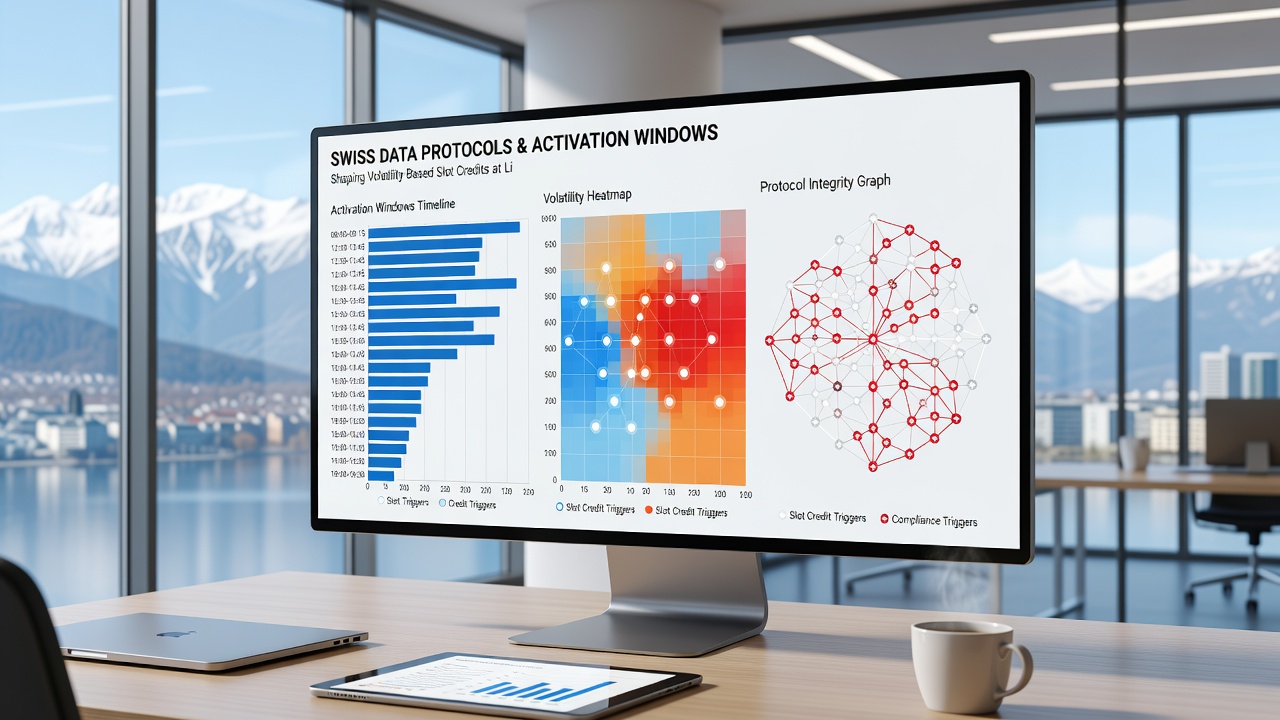 Detailed view of data protocol dashboard showing volatility metrics linked to slot credit activation schedules